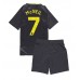 Everton Dwight McNeil #7 Bortedraktsett Barn 2024-25 Kortermet (+ Korte bukser)